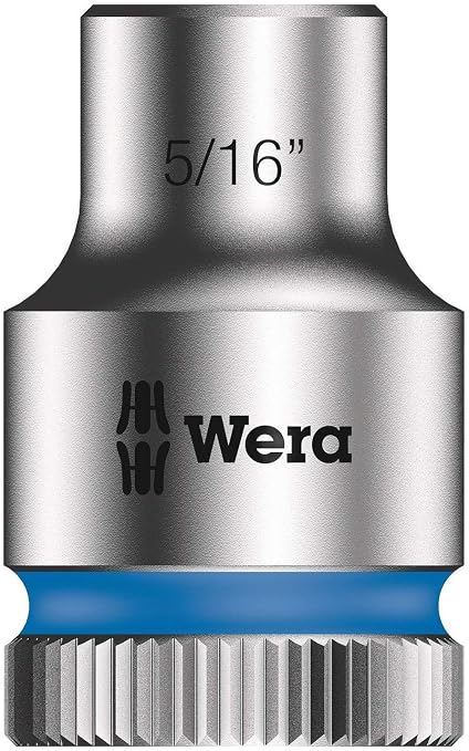 WERA 05004051001 8100 SB 11 Zyklop Imperial Metal Ratchet Set, 29 Piece, 3/8" Drive