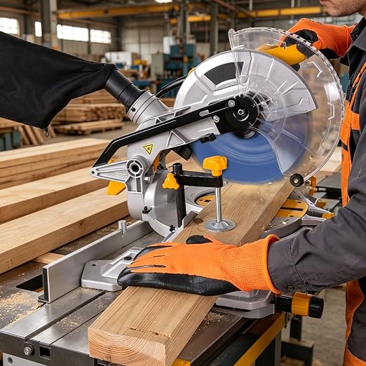 SawWorks 10" 80T ATB Carbide Circular Saw Blade, Precision Finish for Table Saw, for Detailed Woodworking & Custom Furniture, 5/8" Arbor