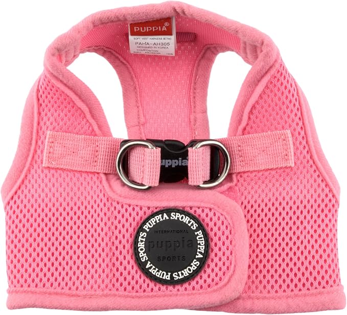 PUPPIA International Puppia Harness Soft B Vest Pink, Small