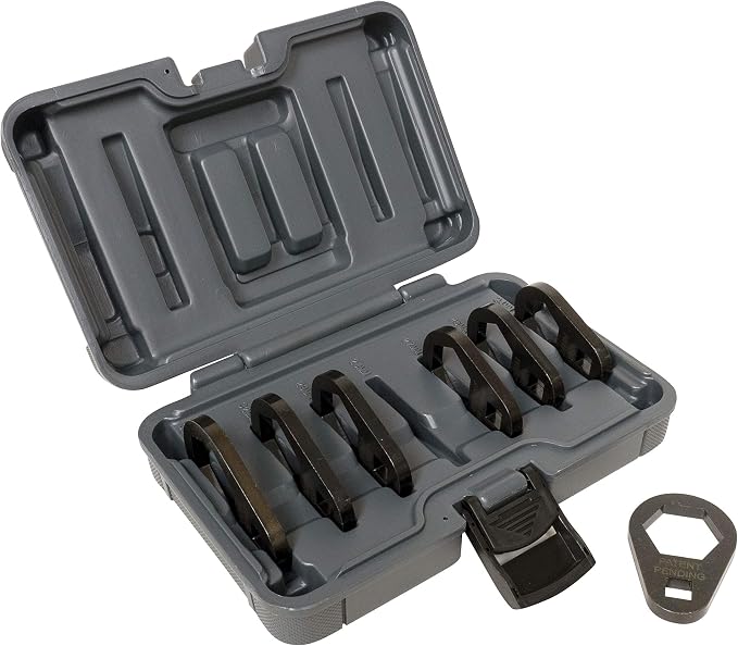 Lisle 40600 Black Offset Filter Wrench Set, 7pc