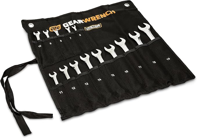 GEARWRENCH 14 Piece 6 Point Combination Metric Wrench Set | 81925 (Pack of 10)