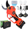 Cordless Electric Pruning Shears, 1.2" (3cm) Cutting Diameter, SK5 Blade, 2×21V 4500mAh Batteries, Lightweight Ergonomic Garden Tree Branch Cutter