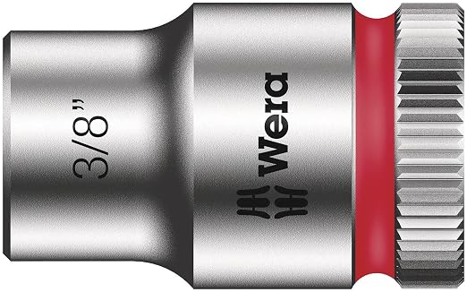 WERA 05004051001 8100 SB 11 Zyklop Imperial Metal Ratchet Set, 29 Piece, 3/8" Drive