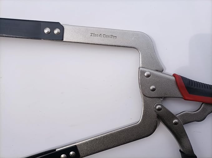 Xiao & Dao Pro Locking C-Clamp with Swivel Pads, 22 inch (560mm) | Woodworking, Welding, Repairing, Installation, 1PC