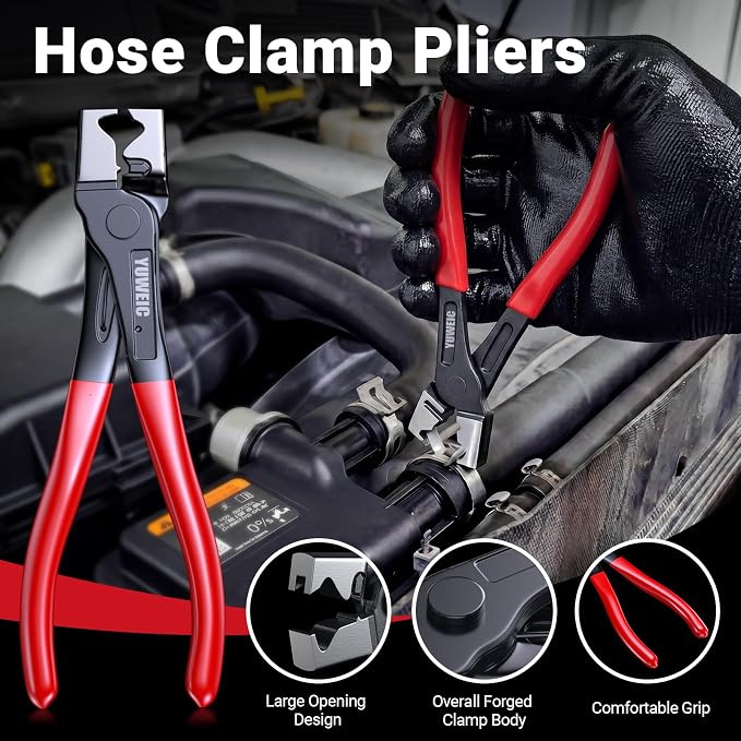 5 PCS Electrical Disconnect Pliers - Electrical Disconnect Pliers Set Locking Tab Disconnect for Car Sensors, Wiring Harnesses
