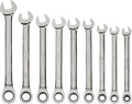 Williams WS-1120NRC Combo Ratcheting Wrench Set, 1/4 - 3/4-Inch, 9-Piece