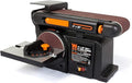 WEN Benchtop Belt and Disc Sander with 4 x 36 in. Belt, 6 in. Disc and Cast Iron Base (6502T)