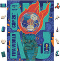 FIFA World Cup 2026 City Puzzle NYNJ Poster - Wooden Puzzle for Adult, 200 Pieces Unique Shape Puzzle, 5MM Thick, Creative Collectible Gift for Fans, Officially Licensed Product, 9.3x11.8''