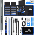 STREBITO Electric Screwdriver, 144-in-1 Precision Screwdriver Set, 120 Magnetic Bits, Organized Storage and Portability, Small Tool Kit for Electronics, PC, Computer and Laptop