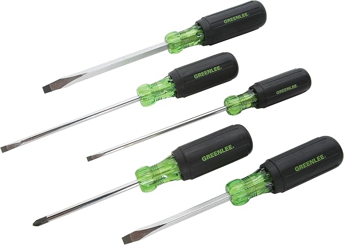 Greenlee 0153-01C Screwdriver Set, 5 Piece