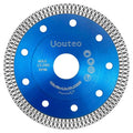 4.5Inch Diamond Saw Blade, 4-1/2 Inch Super Thin Tile Blade, Diamond Saw Blades for Angle Grinder, 4.5" Tile Blade for Smooth Cutting Marble Ceramics Porcelain Tiles(4.5 inch-1Pc-Blue)