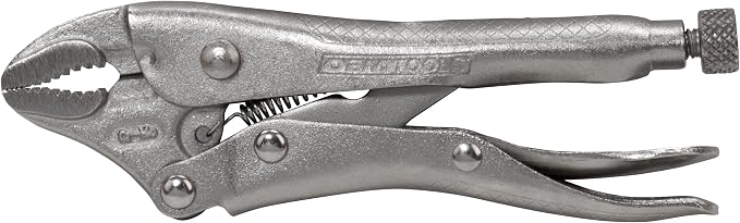 OEMTOOLS 22636 5 Inch Curved Jaw Locking Pliers