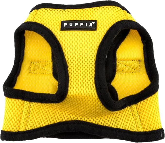 PUPPIA International Harness Soft B Vest, Large, Yellow