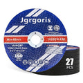 20-Pack 6" Cut-Off Wheels – 1/16" Thick The Balance of Speed & Durability, 7/8" Arbor for Angle Grinders Metal & Stainless Steel Cutting Discs