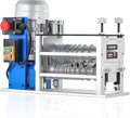 CREWORKS Electric Wire Stripping Machine, 11 Channel Automatic Wire Stripper for 0.06-1.6 in. Copper Wires, 550W Cable Stripper Machine with 10 Blades, Electric Wire Stripper for Workshop Recycling