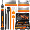 JOREST 40Pcs Small Precision Screwdriver Set (S2 Steel), Magnetic Screwdriver Set with Torx T5 T6 T8, Mini Repair Tool Kit for Macbook, Computer, Laptop, iPhone, PS4 PS5, Xbox, Switch, Glasses, Watch