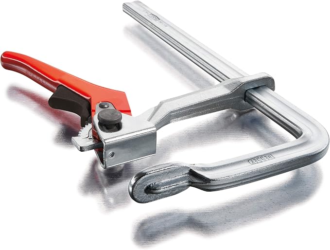 BESSEY GSH20, 8 In., Lever/Ratchet Action Clamp