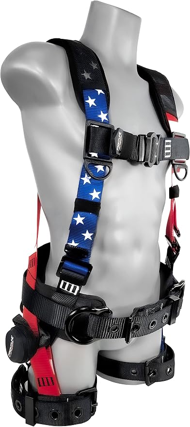 Frontline Full Body Harness | Suspension Trauma Straps| OSHA & ANSI Compliant