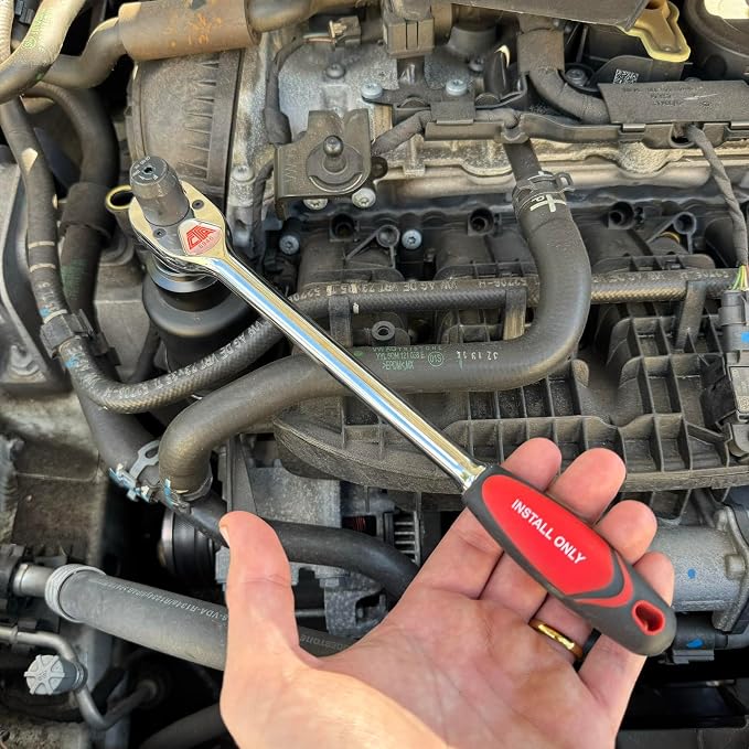 CTA Tools 8945 Oil Filter Wrench Set - Torque Limit Ratchet Wrench Full Set for Oil Filter Housing Caps & Drain Plugs, 25Nm, 35Nm, 40Nm | Precision Tools for Consistent Tightening
