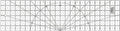 OLFA 6" x 24" Frosted Acrylic Ruler (QR-6x24) - Non Slip 6x24 Inch Acrylic Ruler with Grid & Angle Markings for Cutting Fabric, Sewing, Quilting, & Crafts