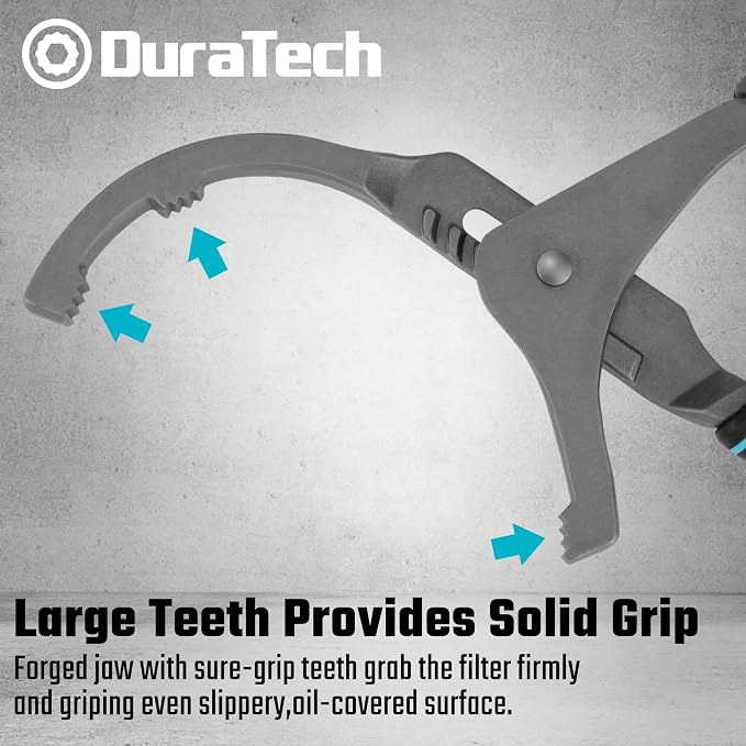 DURATECH 10-Piece Oil Filter Wrench Set