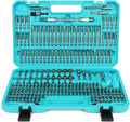 Amartisan 258-Piece Ultimate Screwdriver Bit Set,Chrome Vanadium Steel Driver Bit Set, Security bit set, Includes Bits Holder, Nut Driver, etc (Blue)