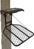 Muddy The Boss XL Wide Stance Hang-On Tree Stand Platform & Hawk Helium Set