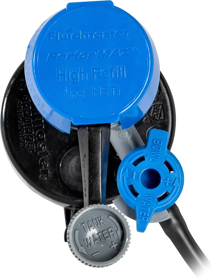 Fluidmaster 400ARHRKP10 PerforMAX Universal High Performance All in One Repair Kit for 2-Inch Flush Valve Toilets, Easy Install | Fluidmaster 400H-002 Performax Universal Toilet Fill Valve High Performance Tank and Bowl Water Control