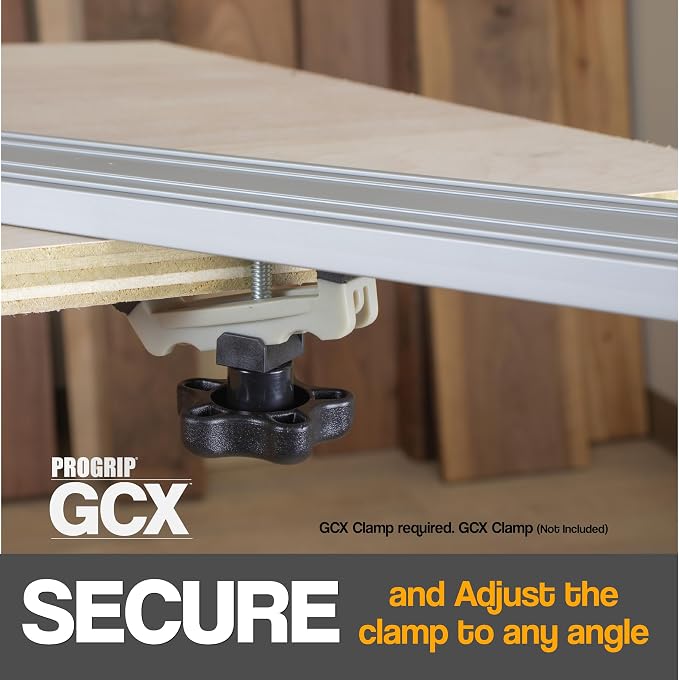 ProGrip GCX Edge Clamp Hold Down Clamp Pair for Angle and Tapered Cuts