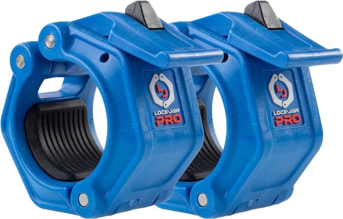 Lock-Jaw PRO 2 Barbell Collars/Clamps, 2"/50mm Olympic Bars