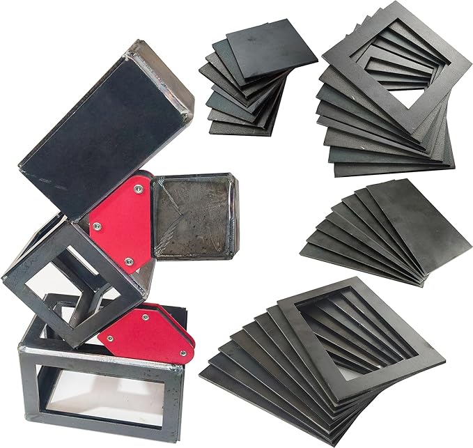 Welding Coupons With Welding Magnet. 42 PCS Welding Practice Kit For Beginners. Steel Plate Made Of 11 Gauge Premium Mild Steel. Welding Accessories Welding Kit Welding Supplies For MIG, TIG Stick