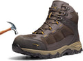 NORTIV 8 Waterproof Steel Toe Boots for Men Slip Resistant Safety Industrial Boots Paladin-Steel