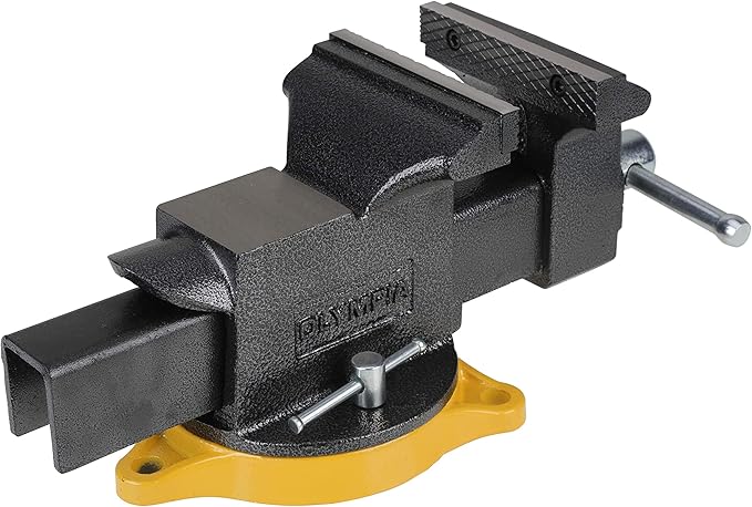 Olympia Tools Bench Vise 38-605, 5 Inches , Gray