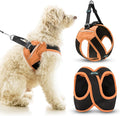 Gooby Escape Free Easy Fit X Step-in Dog Harness, Atlanta Peach, X-Small | Patented escape-free, tightens on back-out; Choke-free X-frame + V-neck; Quick-release buckle; Reflective trim
