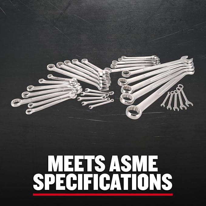 CRAFTSMAN Wrench Set, SAE / Metric, 32-Piece (CMMT12080)