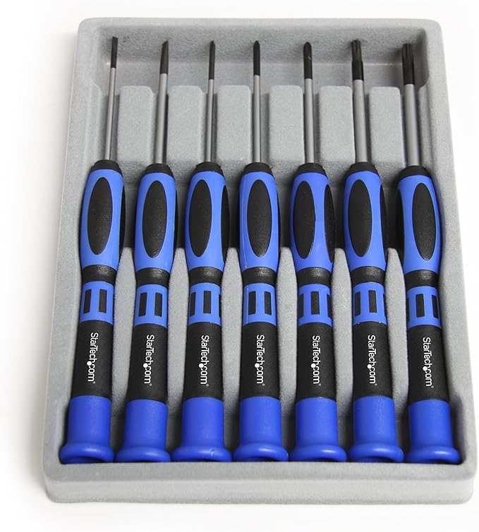 StarTech.com 7 Piece Precision Screwdriver Computer Tool Kit with Carrying Case - Screwdriver kit , TAA (CTK100P)