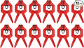 VMTW Band Clamp 12 pack for edge clamping, banding on shelving, cabinet edges, plywood edging, laminations