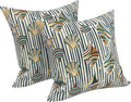 LVTXIII Outdoor Pillows 20x20 Inch, 2 Pack Large Decorative Square Throw Pillows with Inserts for Couch, Bed, Floor Seating, Patio Furniture, Cabana Shells