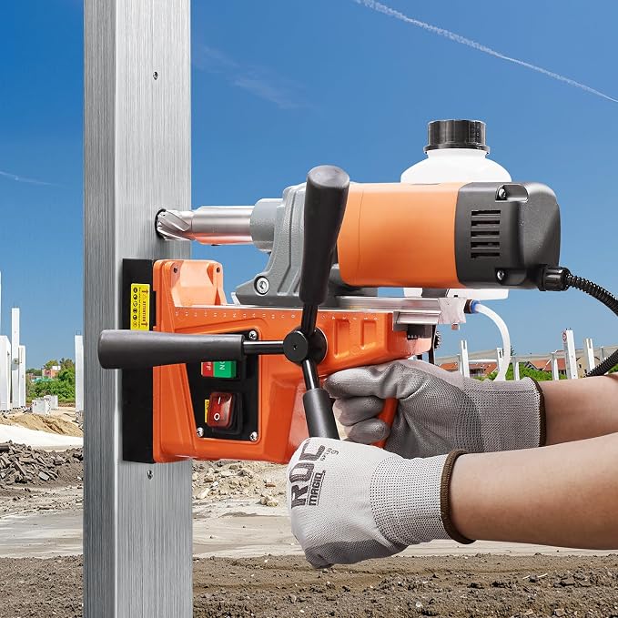 VEVOR Mag Drill Press, 1300W 1.57" Boring Diameter, 2922lbf Power Portable Magnetic Drill, 810 PRM, Electric Drilling Machine for Metal Surface, Industrial and Home Improvement