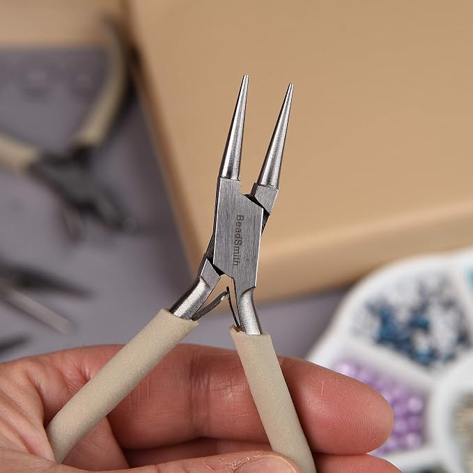 The Beadsmith Fashion Color Pliers, Jewelry Making Supply Set of 8