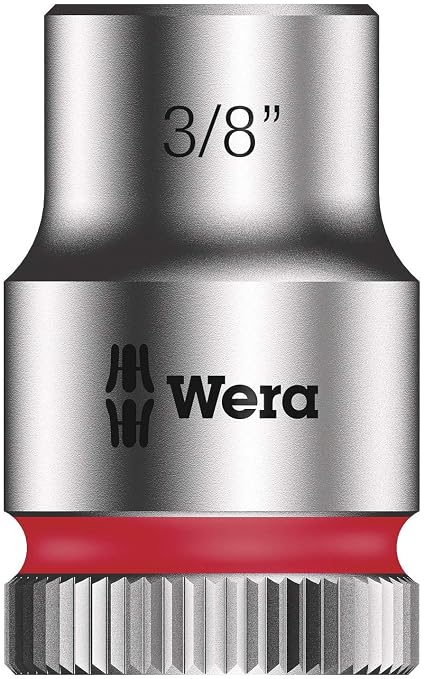 WERA 05004051001 8100 SB 11 Zyklop Imperial Metal Ratchet Set, 29 Piece, 3/8" Drive