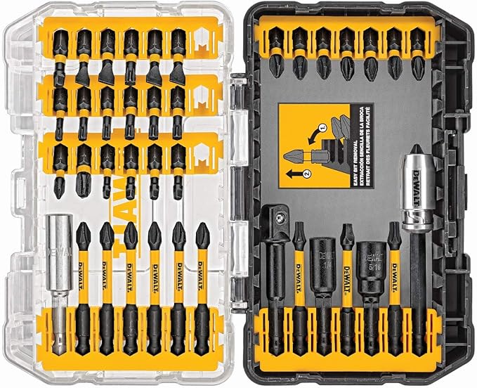 DEWALT Screwdriver Bit Set, Impact Ready, FlexTorq (35-Piece and 40-Piece)