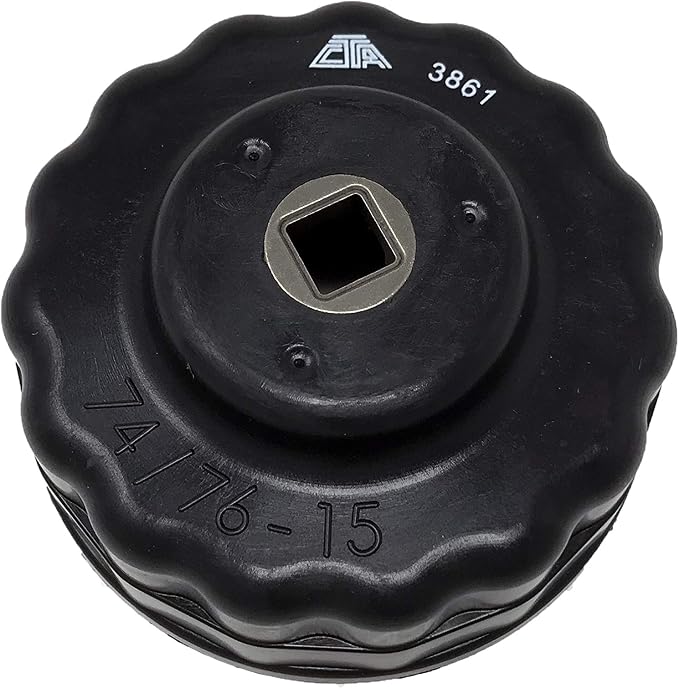 CTA Tools 3861 Oil Filter Wrench - 74/76 X 15