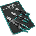 LIBRATON Hose Clamp Pliers, 3PCS Ratchet Hose Pinch Off Pliers, 8" 10" 12"