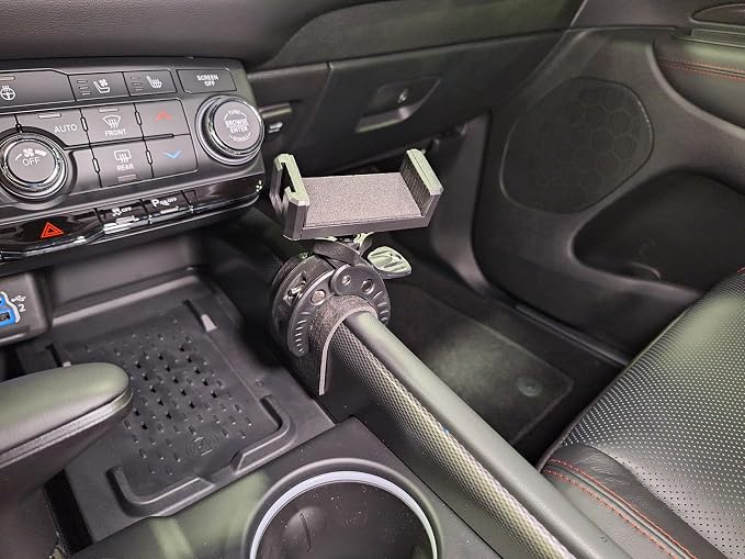 Phone Mount for Dodge Durango 2021-2025 | Dashboard Phone Holder Clamps onto The Center Console | (Spring Loaded)