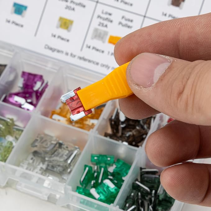 NEIKO 50501A Car Fuse Master Assortment Set, 300pc, Fast Acting, Auto Fuses Kit, Standard, Micro & Mini Sizes, 2A, 3A, 5A, 10A, 15A, 20A, 30A, 35A & 40 Amp, Marine Boat, Automotive, RV, Car Fuse Kit