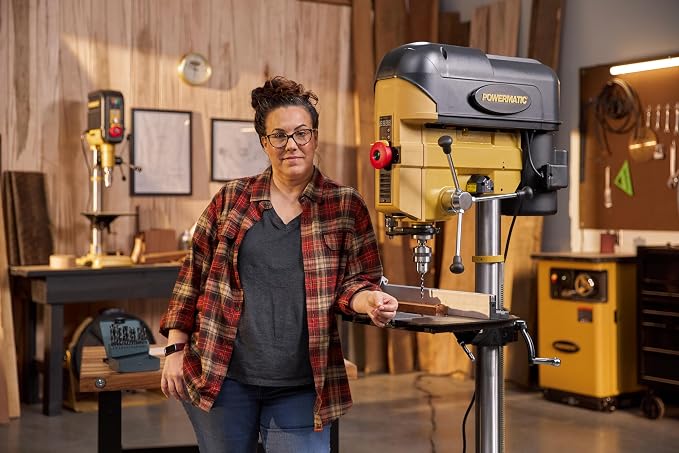 Powermatic 18-Inch Floor Drill Press, Variable Speed, 1 HP, 115/230V 1Ph (Model PM2800B)