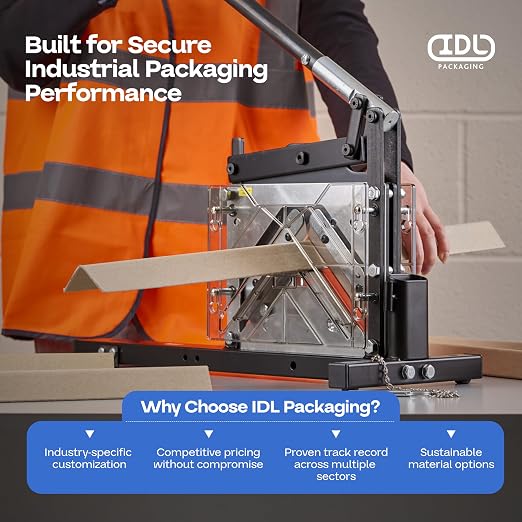 IDL Packaging Replacement Blades for AC-110 Portable Cardboard Edge Protector Cutter, Set of 2 Blades - Original Replacement Part - Durable Steel Blade with Smooth, Sharp Edge