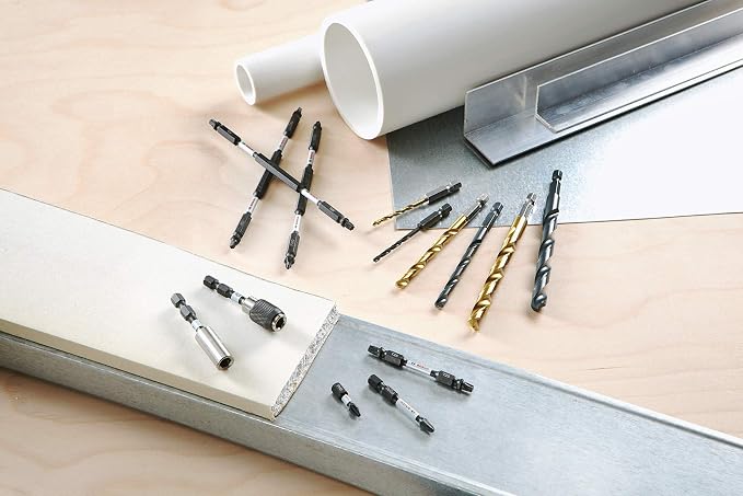 BOSCH SDMS40 40-Piece Assorted Impact Tough Screwdriving Custom Case System Set for Screwdriving Applications