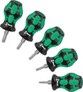 WERA 05008876001 Stubby Set TX 1 Screwdriver Set TORX®, 5 Pieces